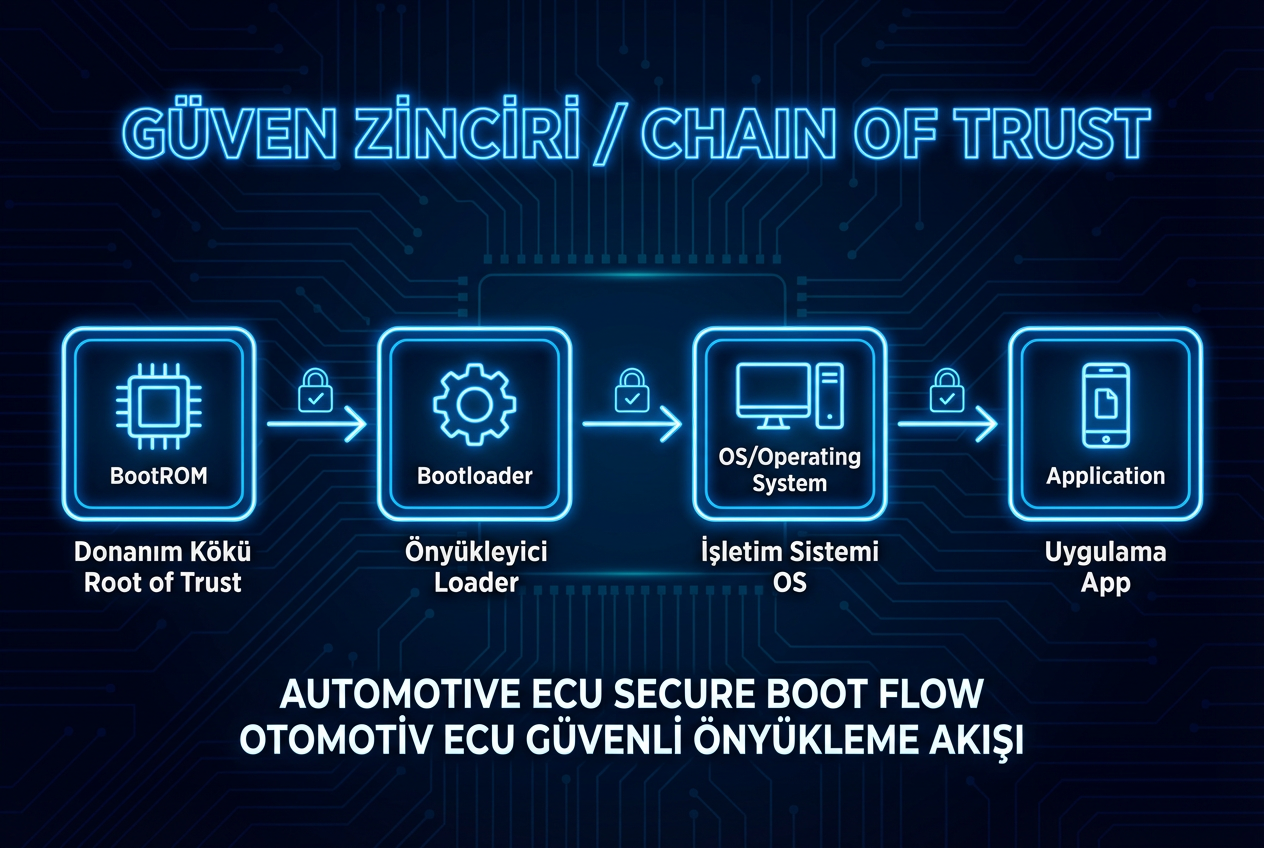 Modül 4: Kriptografi, OTA Güvenliği ve Secure Boot